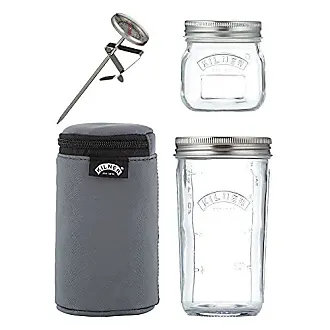 RW Base 8 oz Round Clear Plastic Candy and Snack Jar - with Black Aluminum  Lid - 3 x 3 x 3 - 100 count box