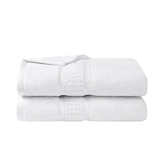 Nautica Oceane Solid Wellness Towel Collection - 2 Piece Bath Towel - Navy