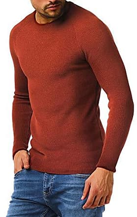 LEIF NELSON lN6005 Pull-Over en Maille pour Homme 