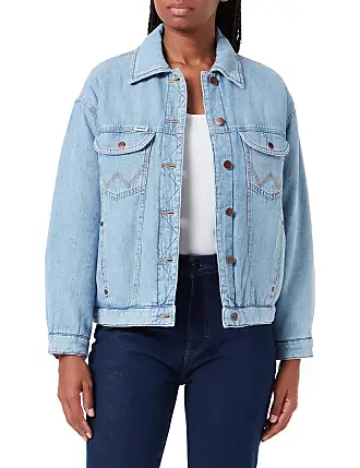 Wrangler X Barbie Women's Zip Front Denim Jacket In Wrangler Blue - Mora's  Jeans