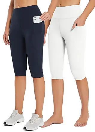 Buy BALEAFWomen's Capri Leggings with Pockets High Waisted Workout
