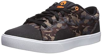 Osiris Mens Turin Skate Shoe, Black/Honor, 5 M US