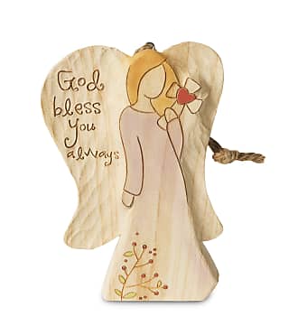 Pavilion Gift 89037 Signs of Happiness Serve The Lord Hanging Plaque 2-3/4 by 2-1/4-Inch 