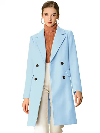 Coats from Allegra K for Women in Blue