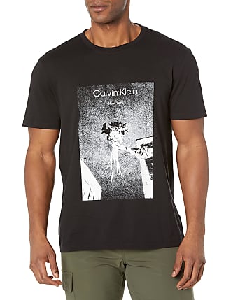 Men's Black Calvin Klein T-Shirts: 125 Items in Stock | Stylight