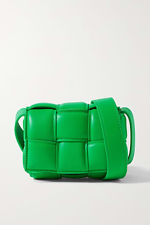 Bottega Veneta Green Intrecciato 'The Pouch' Clutch – BlackSkinny