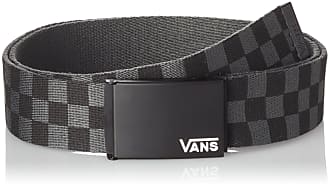 Vans Deppster II Web Belt Cintura, Nero (Black/Charcoal), Taglia Unica Uomo