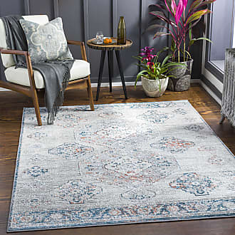 8' x 10' Blue Rugsmith Turquoise Hand Knotted Aponi Area Rug 