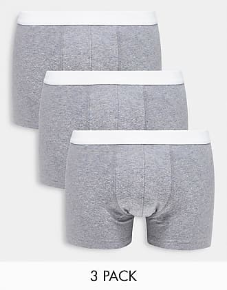 Asos Uomo Abbigliamento Intimo Boxer shorts Boxer shorts aderenti Confezione da 3 paia di boxer aderenti /grigi 