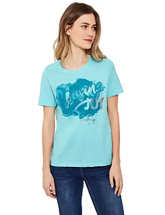 Cecil | Damen-Print in Blau Stylight von Shirts