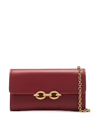Saint Laurent Sulpice Small Leather Bag - Womens - Red  Small leather bag,  Autumn fashion casual, Lady in red