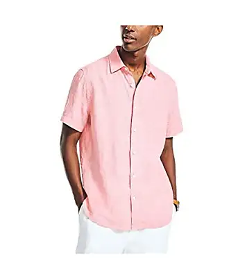 Nautica Sustainably Crafted Printed Short Sleeve Shirt  Mens short sleeve  shirt, Mens shirts, Short sleeve shirt