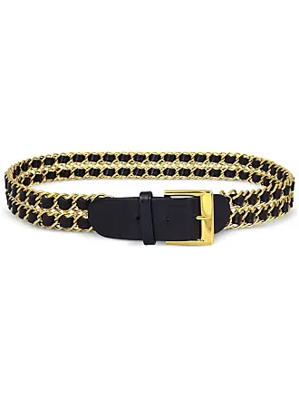 1994 Icons leather-and-chain belt