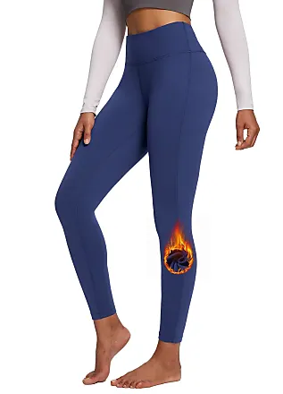  BALEAF Womens Water Resistant Pants Hiking Pants Fleece  Lined Thermal Warm Winter Waterproof Yoga Pants