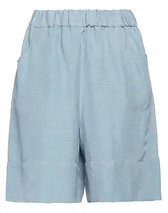 BARENA - Rio Romaso Slim-Fit Checked Linen Shorts - Gray Barena