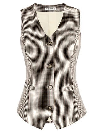 GRACE KARIN Womens Suit Vest Bartender Tuxedo Waistcoat Waitress Jacket Coat 