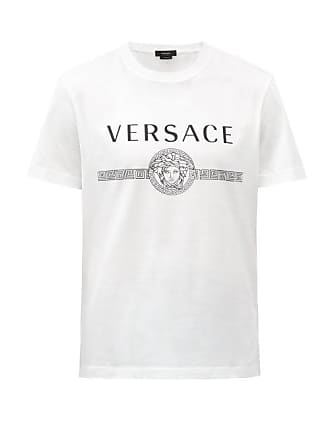 versace t shirt mens white