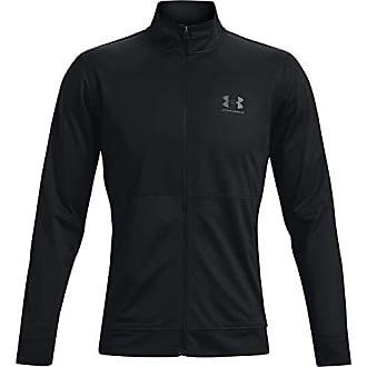 black under armour zip top