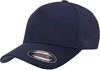 Flex Fitted Baseball Cap Hat - Navy Blue, Small-Medium 