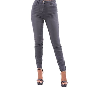 Karostar Slim jeans turkoois casual uitstraling Mode Spijkerbroeken Slim jeans 
