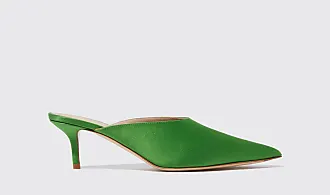 Fashion Mule Shoes For Women, Paisley Pattern Faux Pearl & Rhinestone Decor  Point Toe Flats