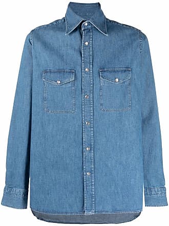 Tom Ford long-sleeve denim shirt - men - Cotton - 39 - Blue