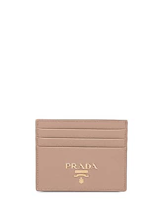 Prada Metal Card Case Wallet  Card case wallet, Wallet, Pink leather