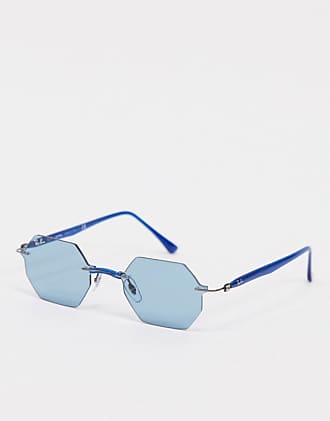 ray ban mens blue sunglasses