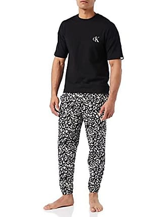 Homme Vêtements Vêtements de nuit Pyjama Synthétique Calvin Klein pour homme en coloris Noir 