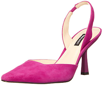 Nine West Womens Hurry Pump, Purple Suede, 6.5