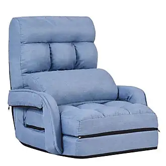Giantex Chaise de sol pivotante à 360°, fauteuil de sol rembourrE pliable,  canapE de sol
