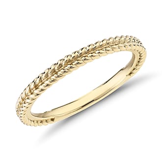 Blue Nile Braided Wedding Band in 14k Yellow Gold