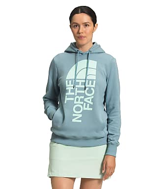 womens green north face moletom com capuz