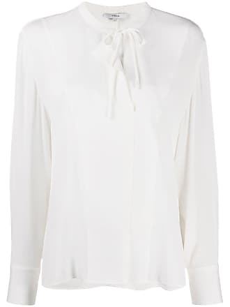 Vince tie-neck blouse - women - Silk - M - White