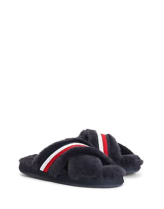 Chaussons en sherpa à logo Tommy Hilfiger Femme Chaussures Chaussons 