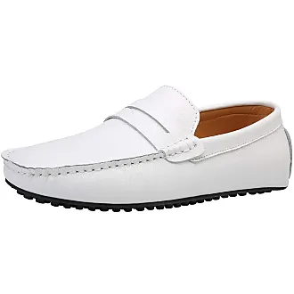 White shoes loafers hot sale mens