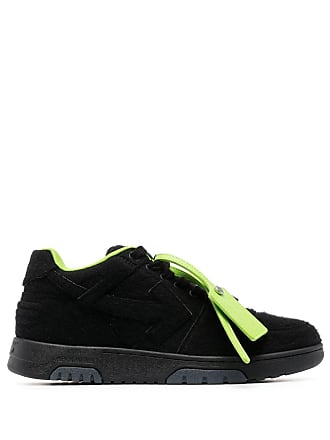 Grey Wool Black Suede Low Virgil Trainer Low Top Sneakers