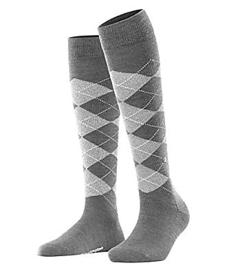 BURLINGTON Damen Socken Ladywell Rhomb 36-41 Farben Baumwollmischung Versch Einheitsgröße 1 Paar - Strumpf mit schimmerndem Lurex und Rautenmuster 