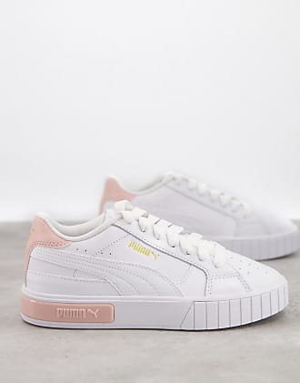 scarpe puma grigie e rosa