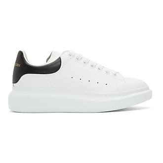 alexander mcqueen trainers white and grey