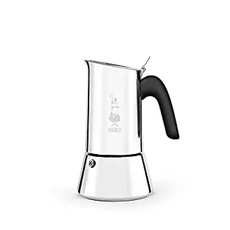  Bialetti - New Brikka, Moka Pot, the Only Stovetop Coffee  Maker, 2 Cups (3.38 Oz), Aluminum and Black & Stainless Steel Plate, Heat  Diffuser Cooking Induction Adapter, Steel: Home & Kitchen