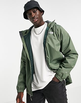 khaki north face jacket