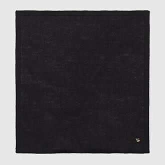 Gucci Stripe Trimmed Cotton Pocket Square, $134