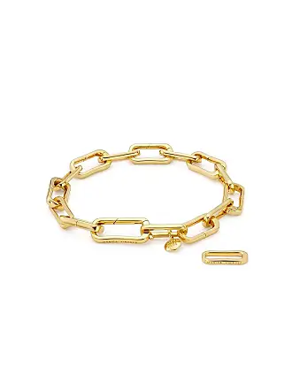 Monica Vinader Corda Rope Chain Friendship Bracelet in Yellow Gold