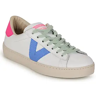 Achat chaussures Victoria Femme Basket, vente Victoria 125244 Prune Glitter  - Basket blanche