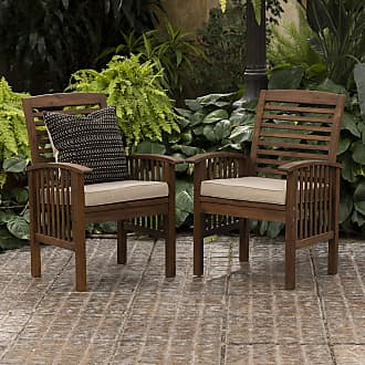 dark brown outdoor chairs