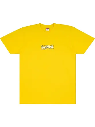 SUPREME Bandana Box Logo crew neck T-shirt - men - Cotton - M - Yellow