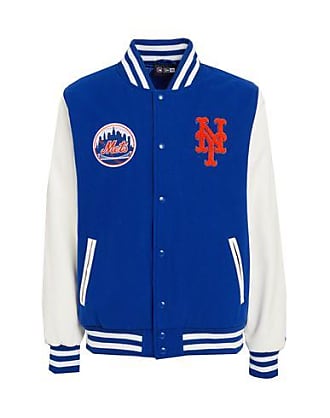 MLB WORDMARK VARSITY JACKET WHITE SOCKS New Era Men's Clothing