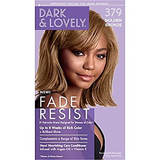 Softsheen Carson SoftSheen-Carson Dark and Lovely Fade Resist Rich Conditioning Hair Color, Permanent Hair Color, Up To 100 percent Gray Coverage, Brilliant Shine with