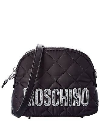 Moschino Monogram Quilted Leather Logo Flap Shoulder Bag (SHF-22160) –  LuxeDH